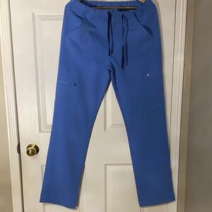 Figs Men's Cargo Pants in Vibrant Blue